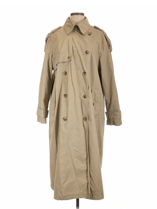 Banana Republic Jackets & Blazers - Banana Republic Tan Double-Breasted Trench Coat